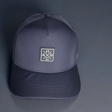 5 Panel Golf Snapback - Iron Grey - HARG Golf