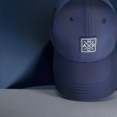 6 Panel Golf Snapback - Oxford Blue - HARG Golf