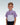HARG Junior Comfort Fit Golf Polo - Royal Purple / Chalk White - HARG Golf