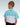HARG Junior Comfort Fit Golf Polo - Sky Blue / Chalk White - HARG Golf