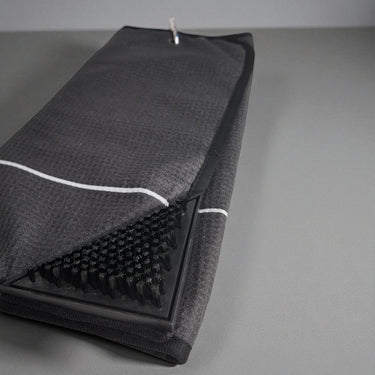HARG Microfibre Golf Towel - Midnight Black - HARG Golf