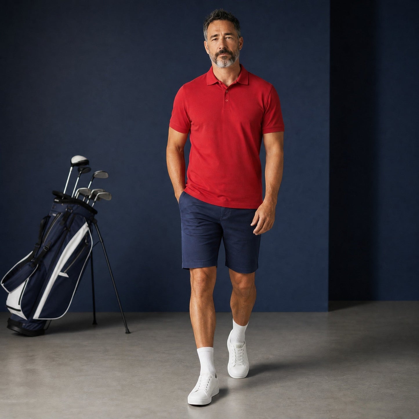 HARG ProDrive Golf Shorts - Deep Navy - HARG Golf