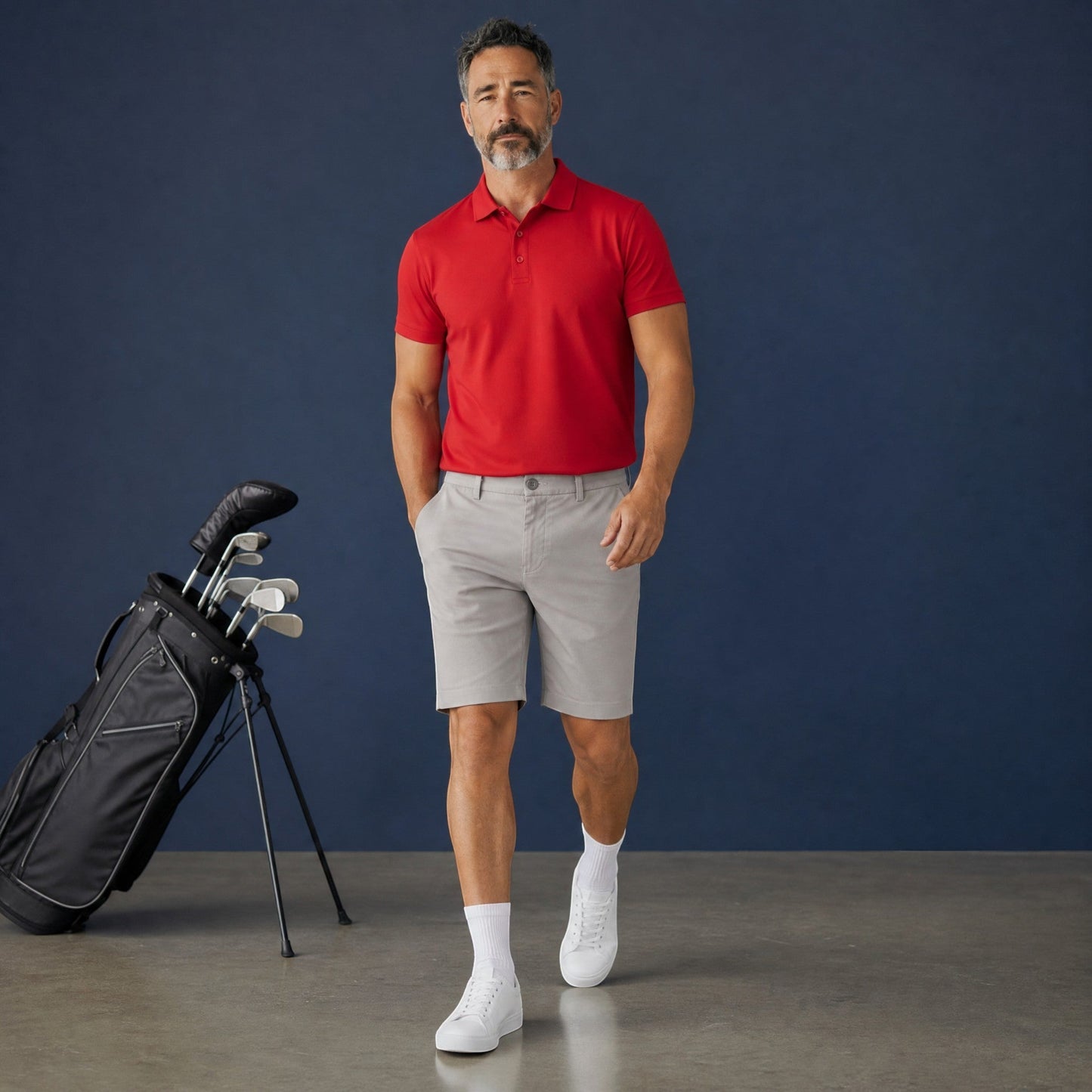 HARG ProDrive Golf Shorts - Dove Grey - HARG Golf