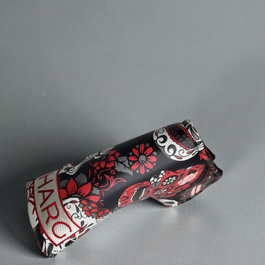 Premium Blade Putter Headcover - Red Sugar Skulls - HARG Golf