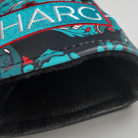 Premium Fairway Wood Headcover - Blue Sugar Skulls - HARG Golf