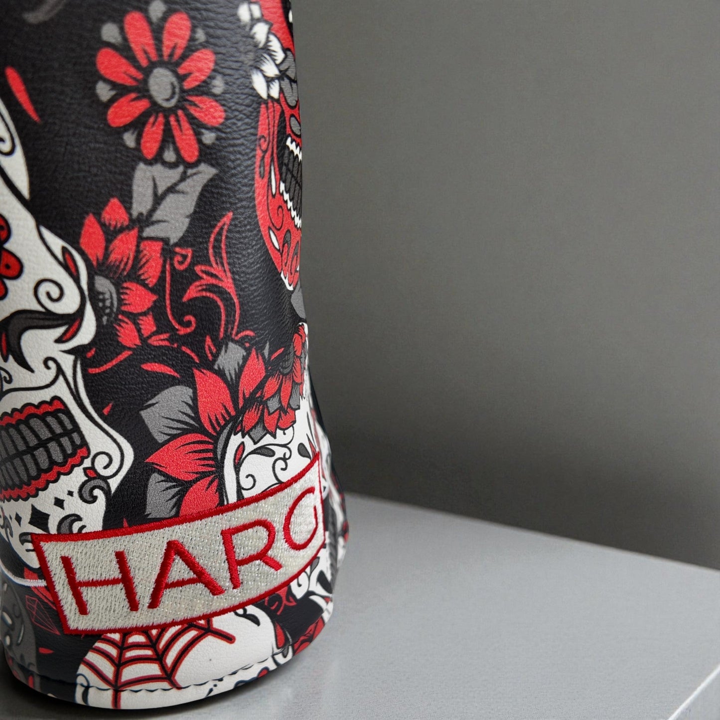 Premium Fairway Wood Headcover - Red Sugar Skulls - HARG Golf