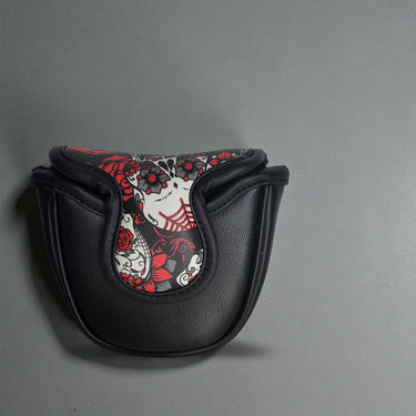 Premium Mallet Headcover - Red Sugar Skulls - HARG Golf
