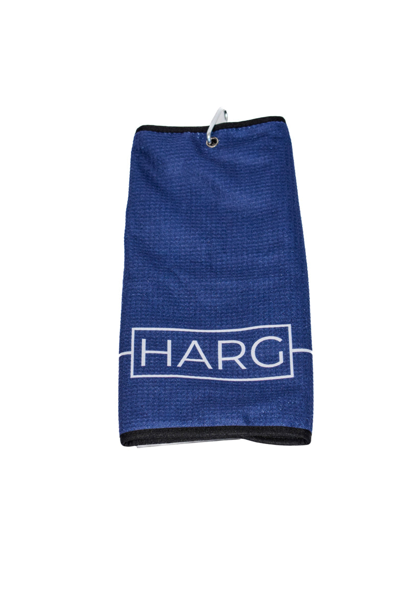 Microfibre Towel - Oxford Blue - HargUK