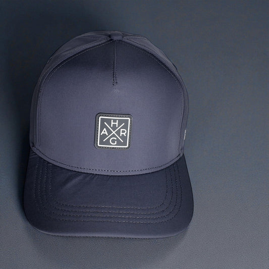 5 Panel Golf Snapback - Iron Grey - HARG Golf