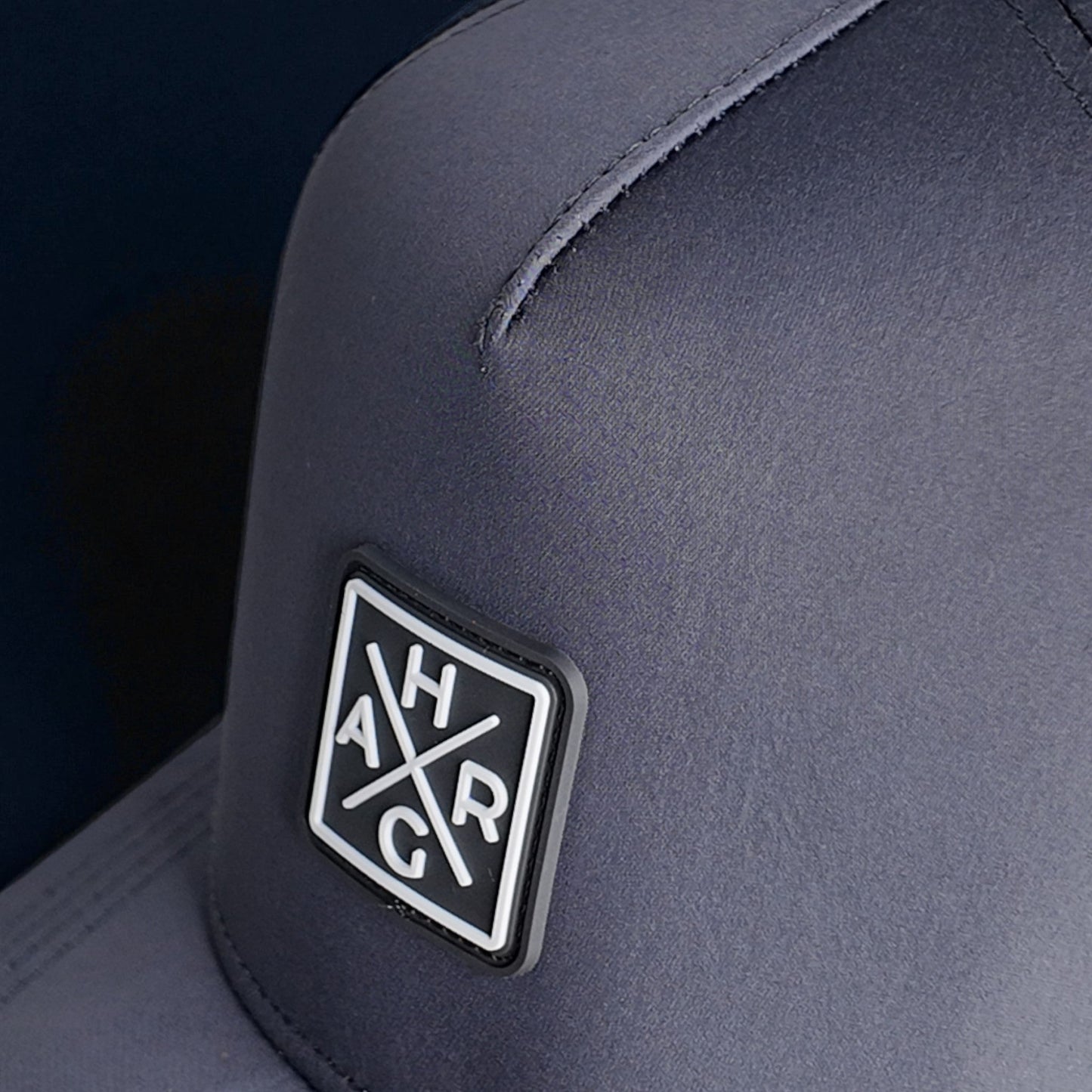 5 Panel Golf Snapback - Iron Grey - HARG Golf