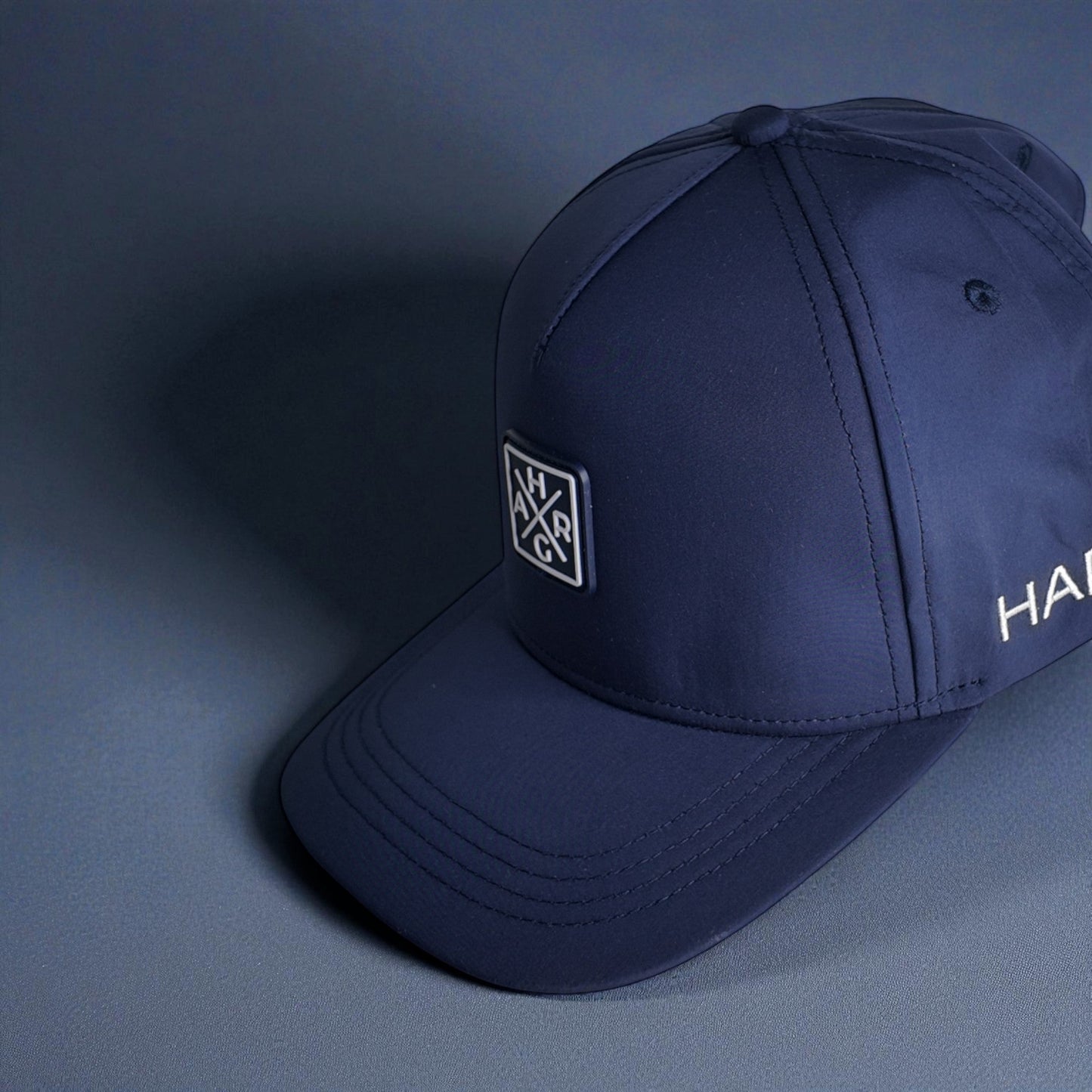 5 Panel Golf Snapback - Oxford Blue - HARG Golf