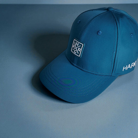 6 Panel Golf Snapback - Dark Teal - HARG Golf