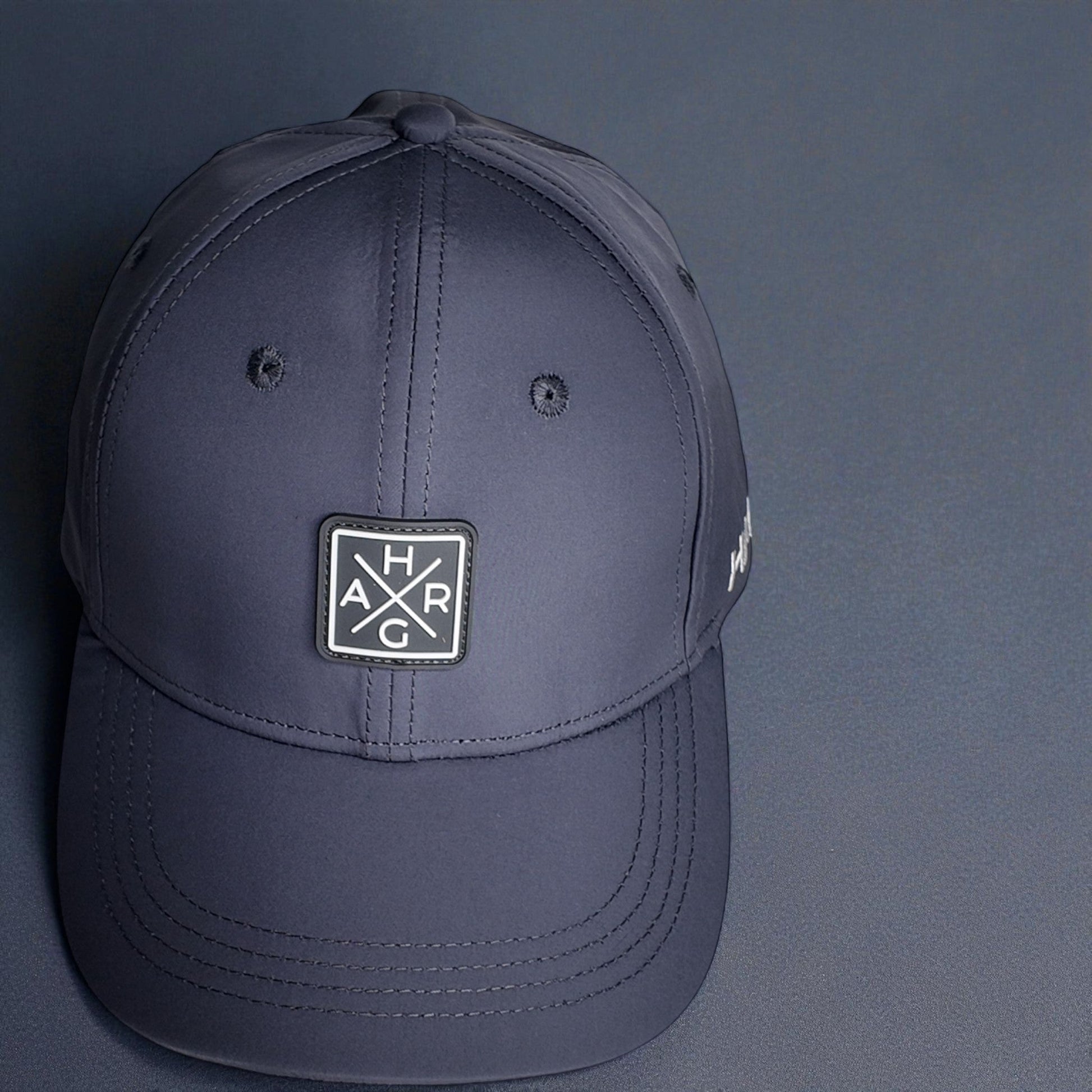6 Panel Golf Snapback - Iron Grey - HARG Golf