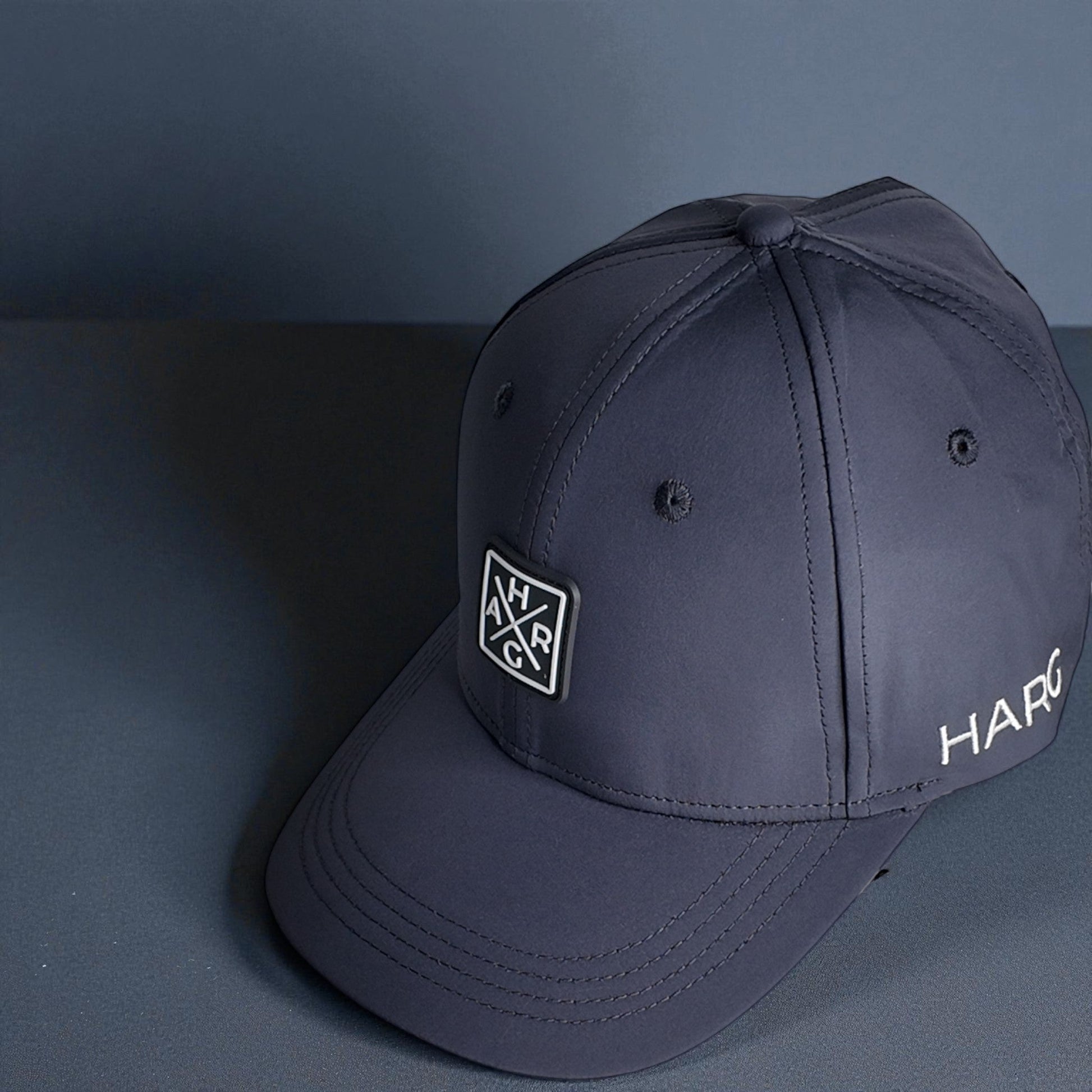 6 Panel Golf Snapback - Iron Grey - HARG Golf