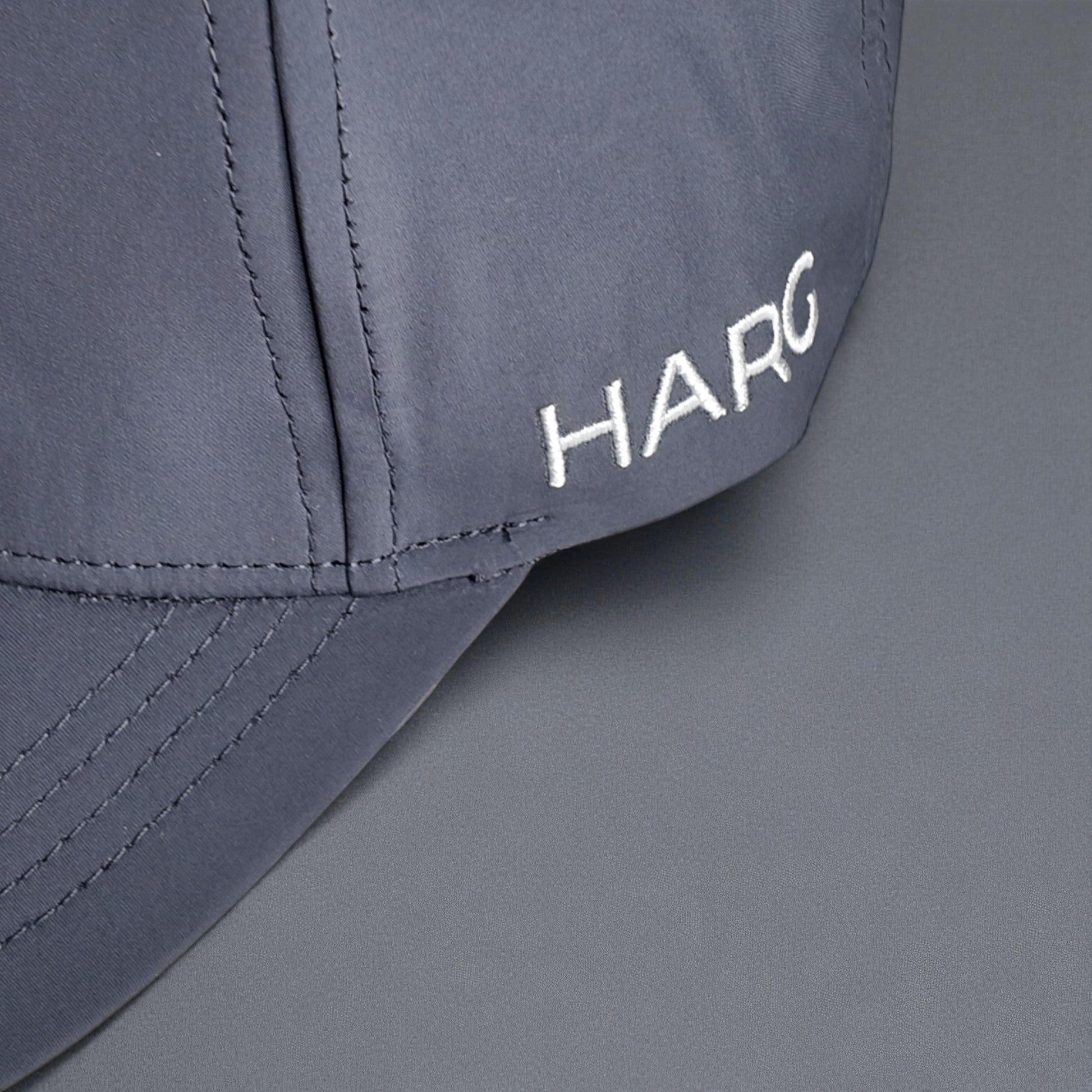 6 Panel Golf Snapback - Iron Grey - HARG Golf
