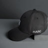 6 Panel Golf Snapback - Midnight Black - HARG Golf