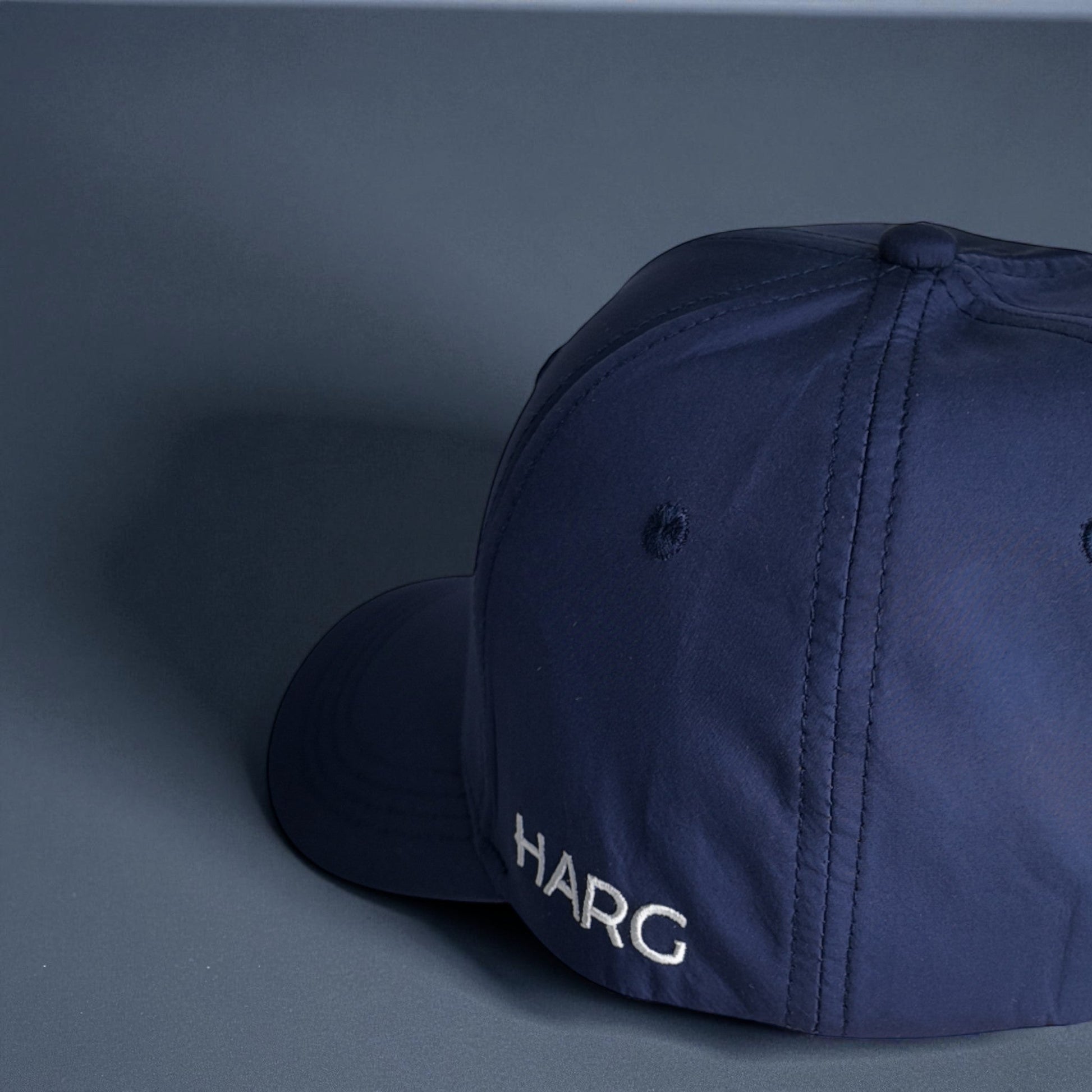 6 Panel Golf Snapback - Oxford Blue - HARG Golf