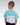 Junior Comfort Fit Polo - Sky Blue / Chalk White - HARG GOLF