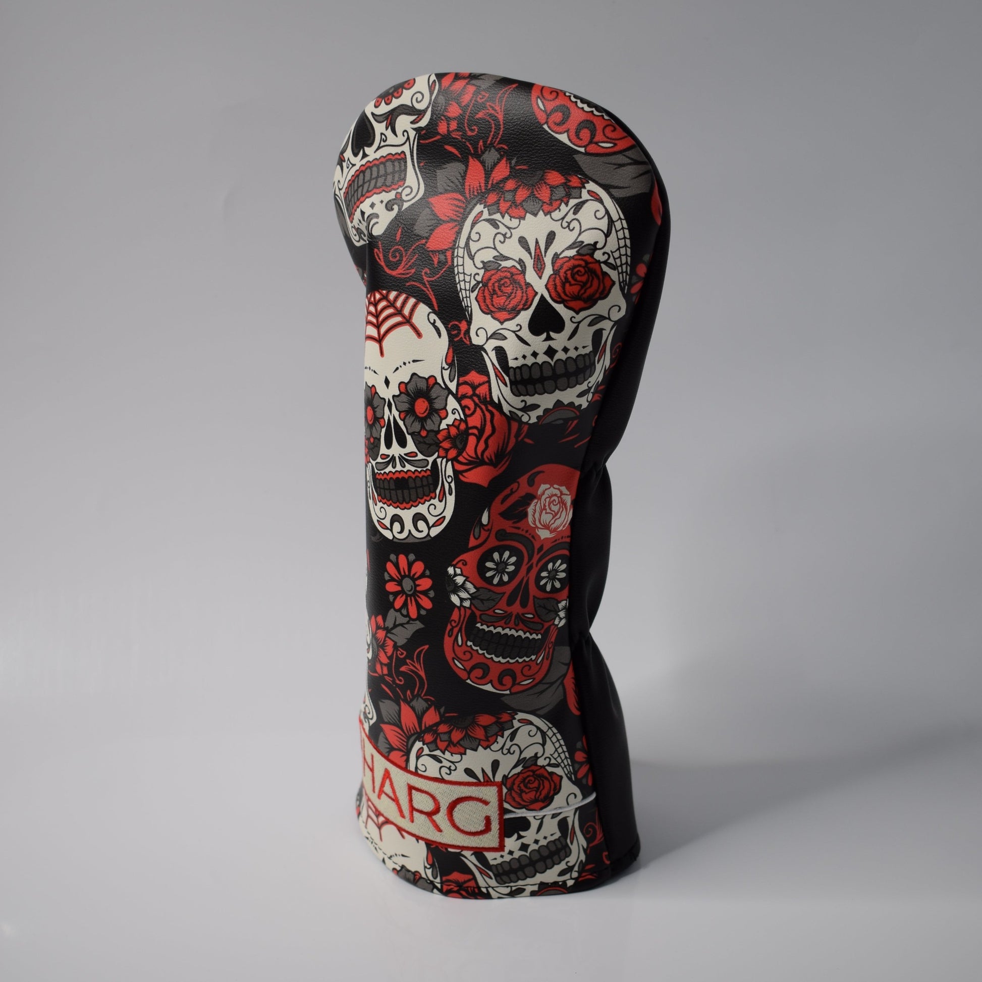 Premium Driver Headcover - Red Sugar Skulls - HARG