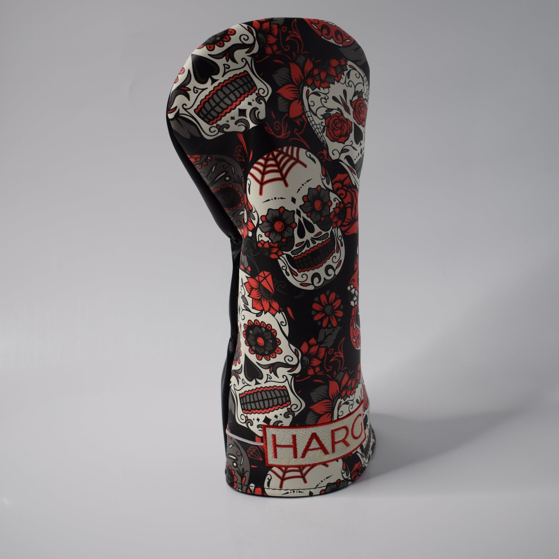 Premium Driver Headcover - Red Sugar Skulls - HARG