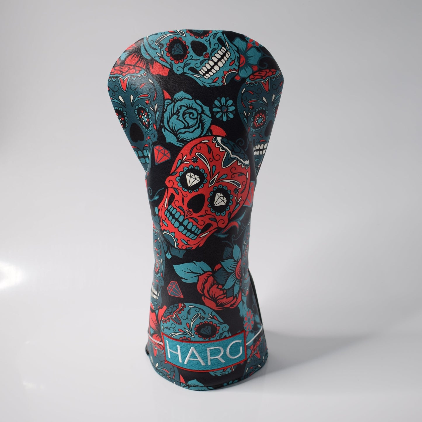 Premium Driver Headcover - Blue Sugar Skulls - HARG