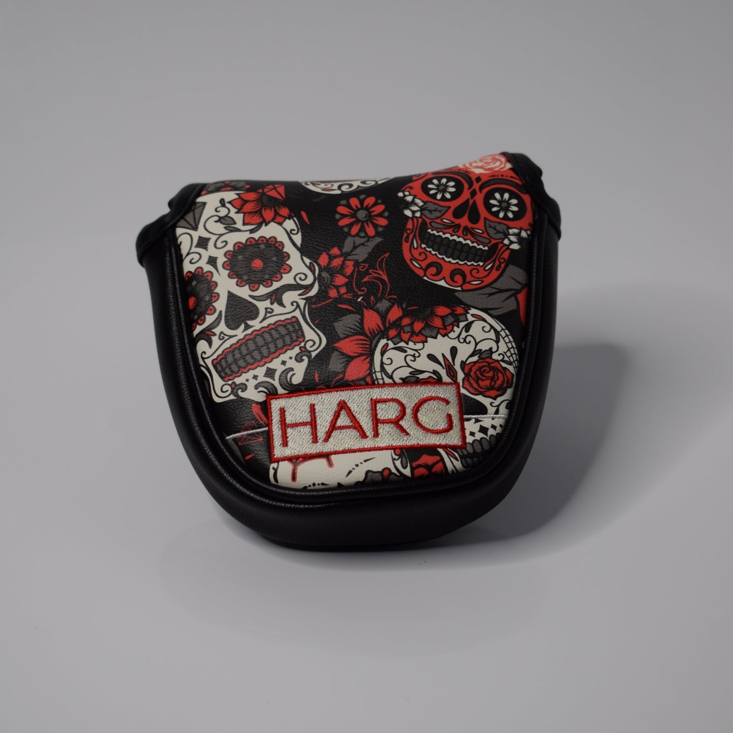 Premium Mallet Headcover - Red Sugar Skulls - HARG