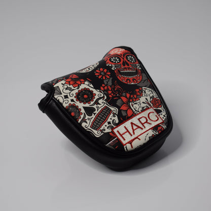 Premium Mallet Headcover - Red Sugar Skulls - HARG