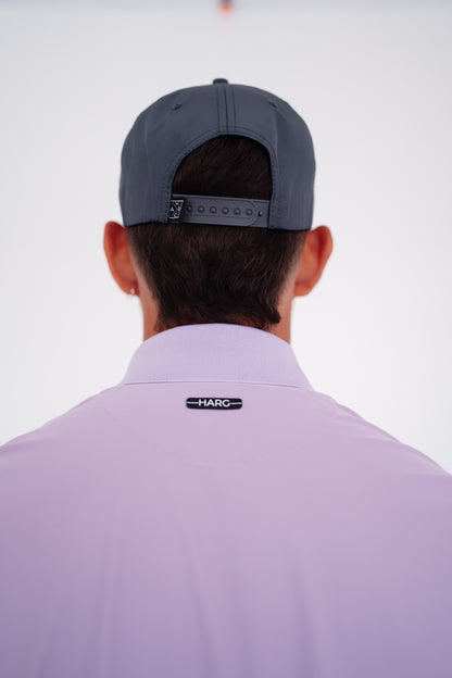 HARG golf snapback hat - Iron Grey