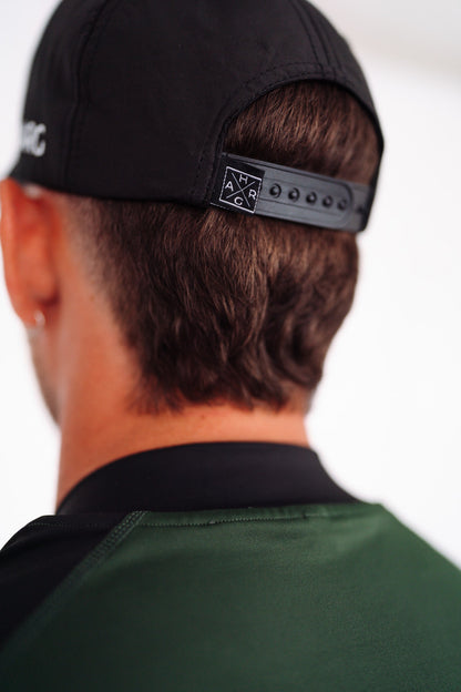 5 Panel Baseball Snapback - Midnight Black - HargUK