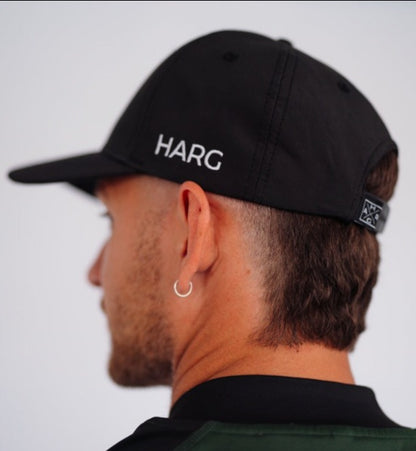 HARG golf snapback hat - Midnight Black