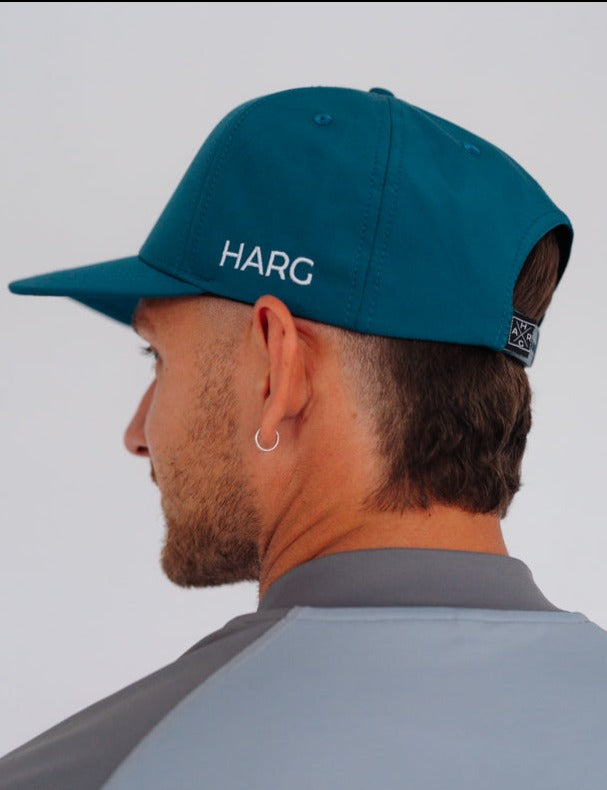 HARG golf snapback hat - Dark Teal