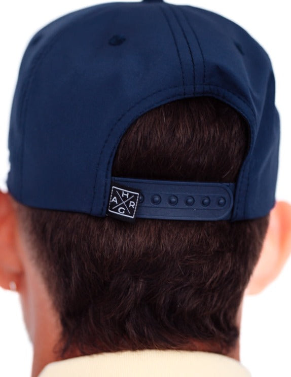 HARG golf snapback hat - Oxford Blue 