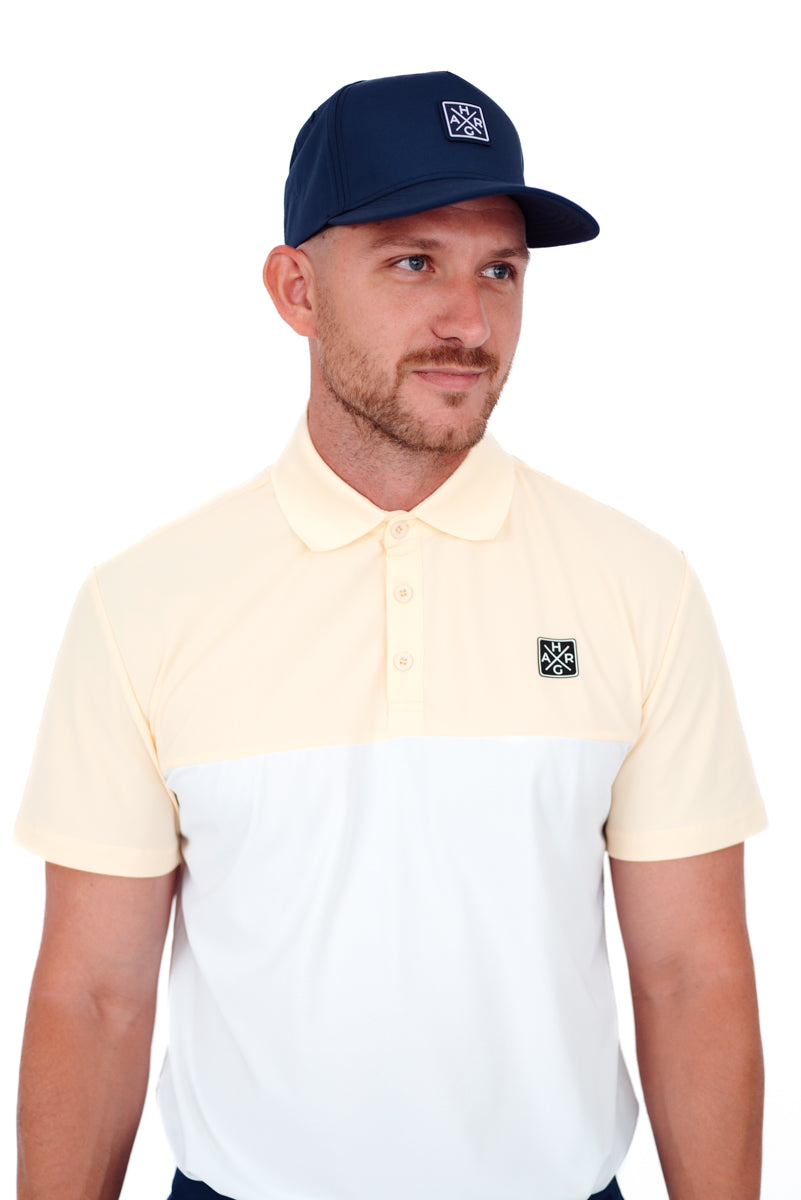 HARG golf snapback hat - Oxford Blue 