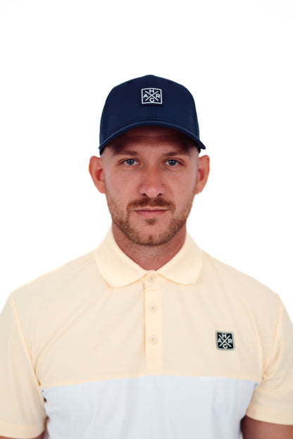 HARG golf snapback hat - Oxford Blue