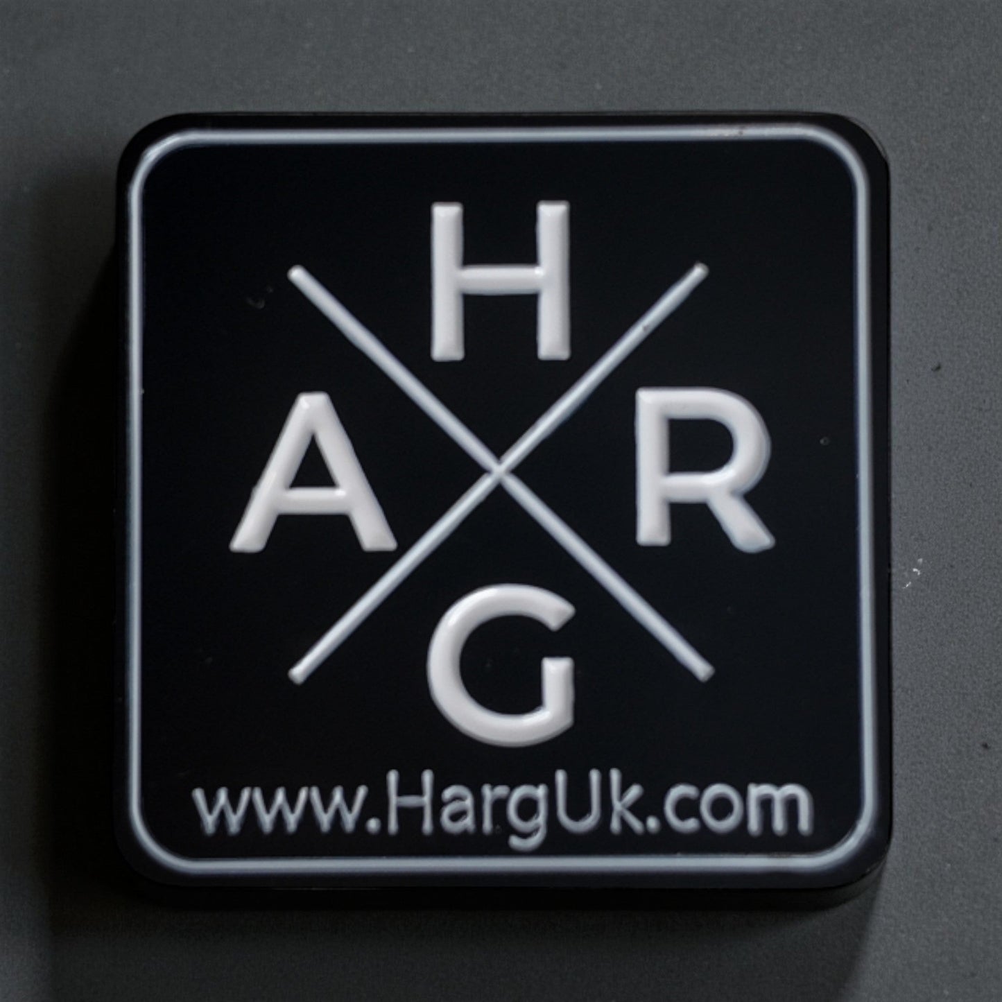 Golf Ball Marker - Red Candy Skulls - HARG Golf