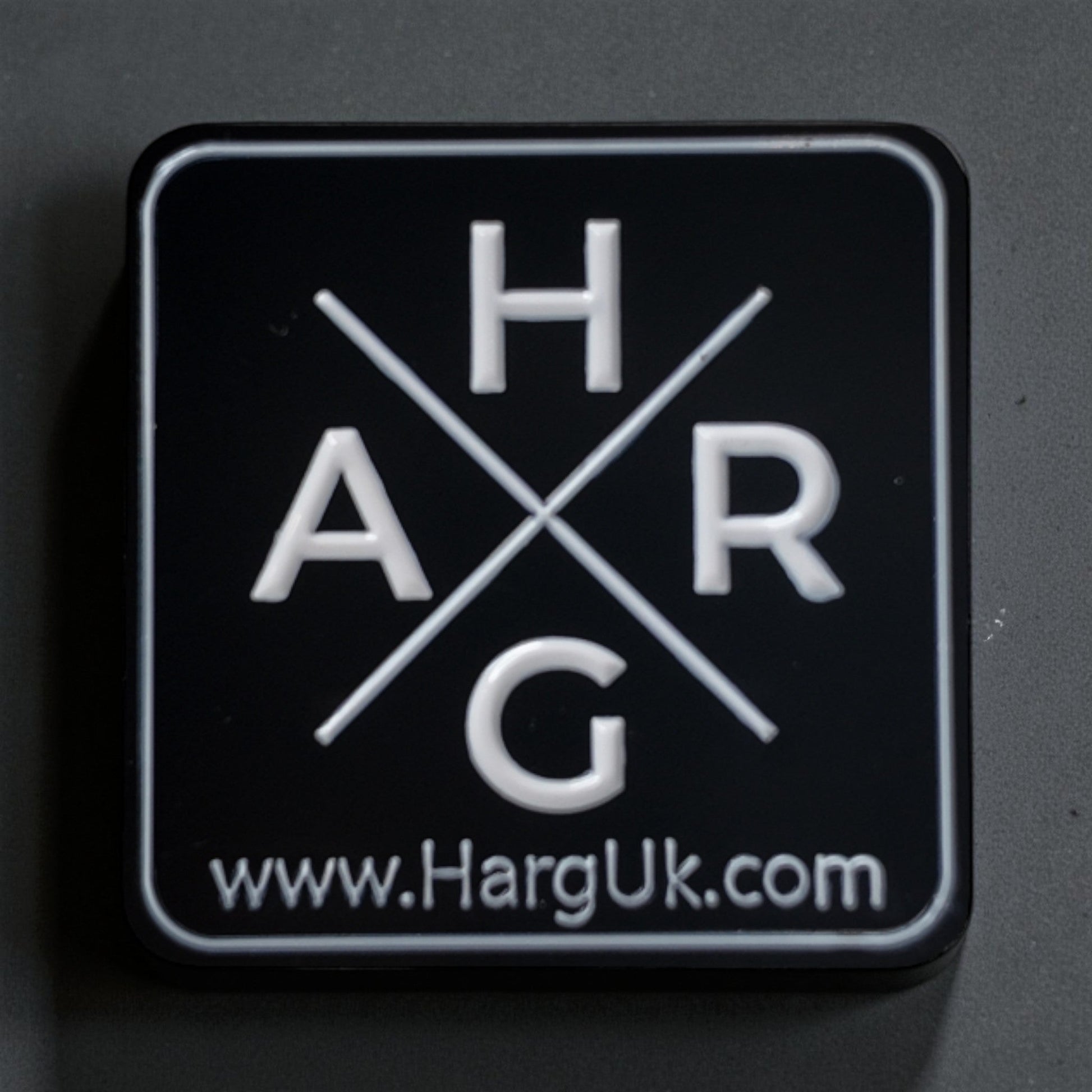 Golf Ball Marker - Red Candy Skulls - HARG Golf