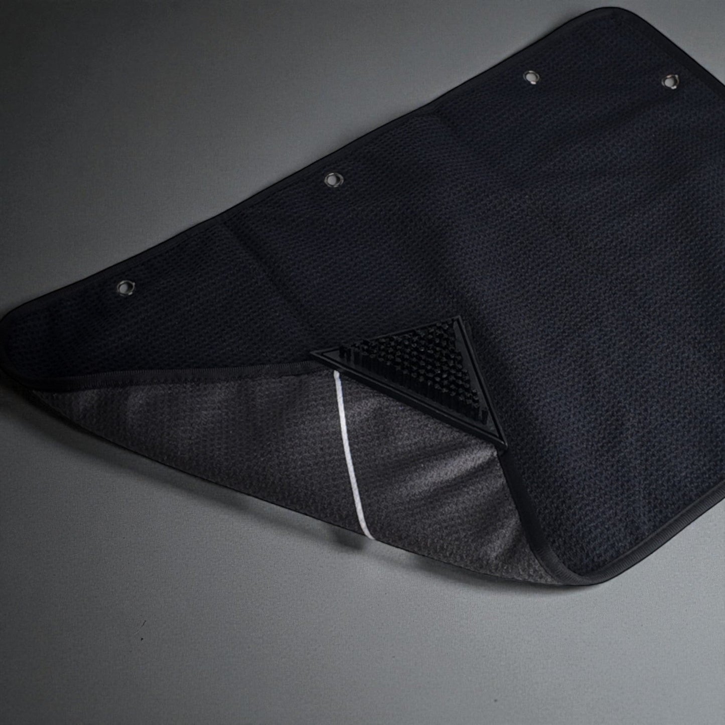 HARG Microfibre Golf Towel - Midnight Black - HARG Golf
