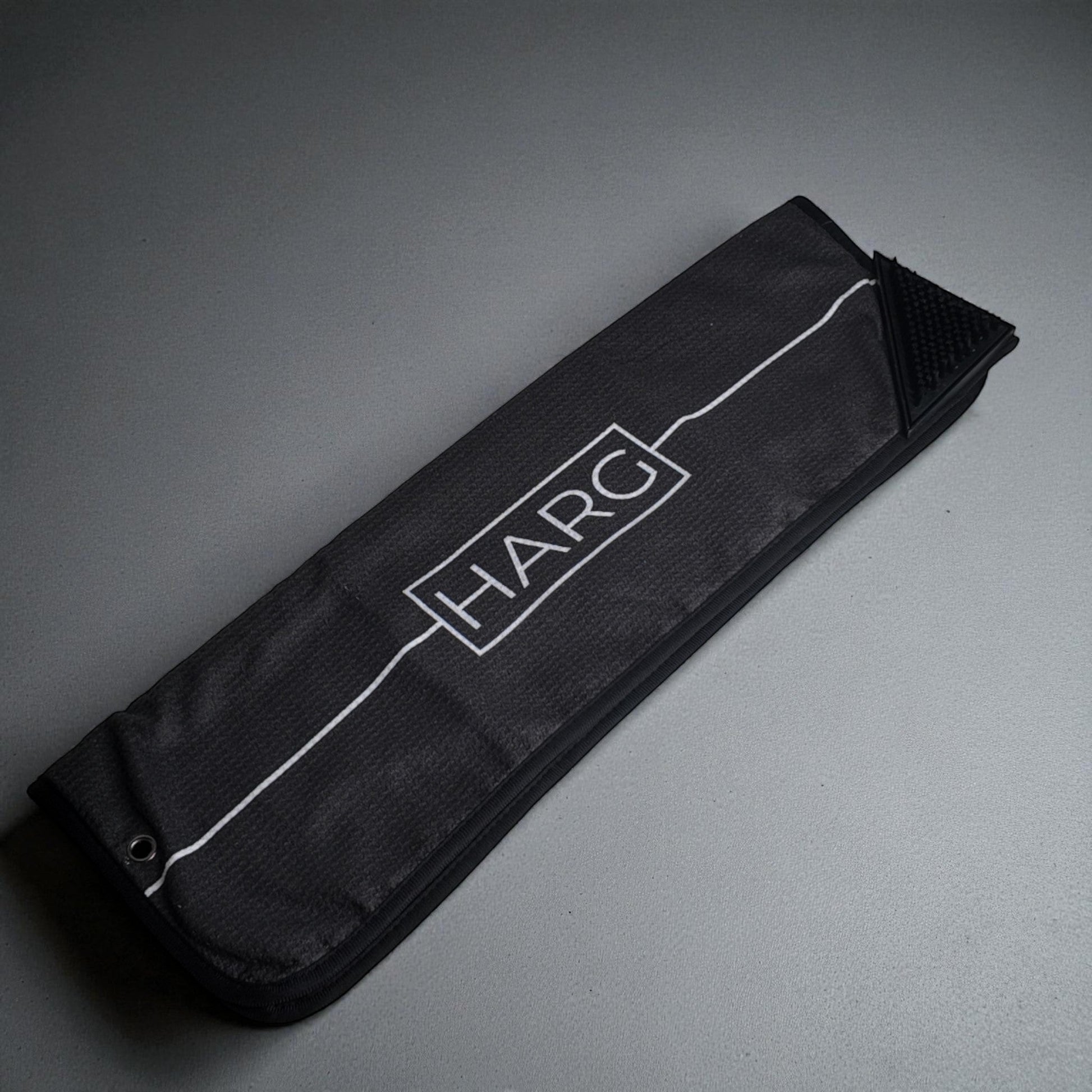 HARG Microfibre Golf Towel - Midnight Black - HARG Golf