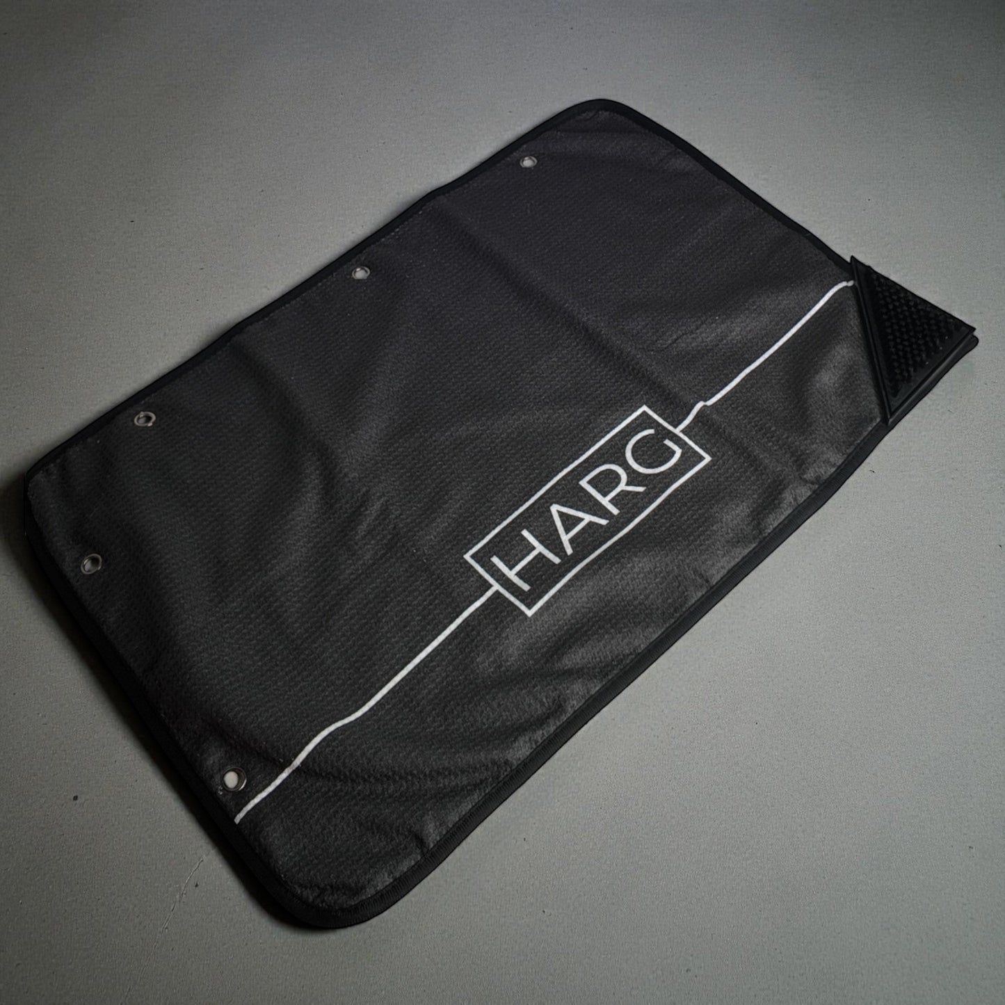 HARG Microfibre Golf Towel - Midnight Black - HARG Golf