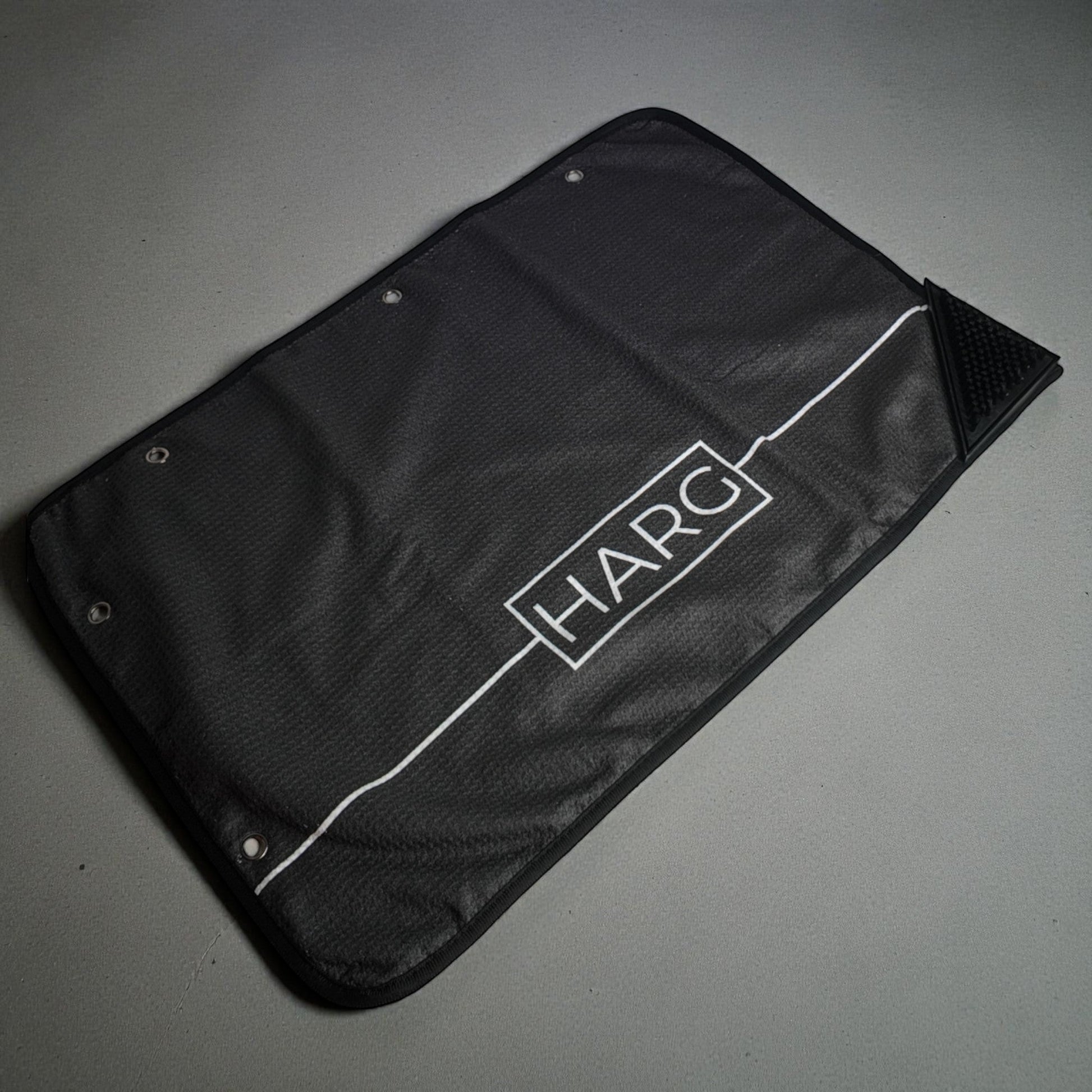 HARG Microfibre Golf Towel - Midnight Black - HARG Golf