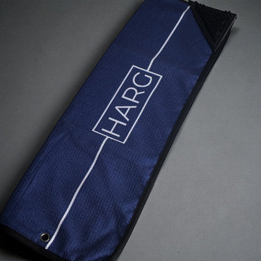 HARG Microfibre Golf Towel - Oxford Blue - HARG Golf