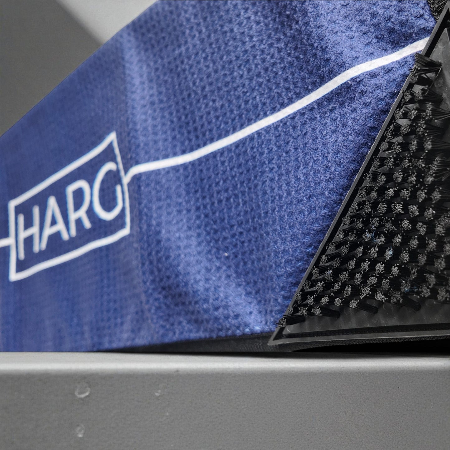HARG Microfibre Golf Towel - Oxford Blue - HARG Golf