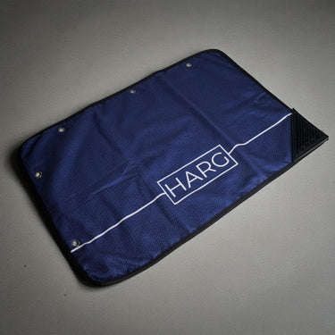 HARG Microfibre Golf Towel - Oxford Blue - HARG Golf