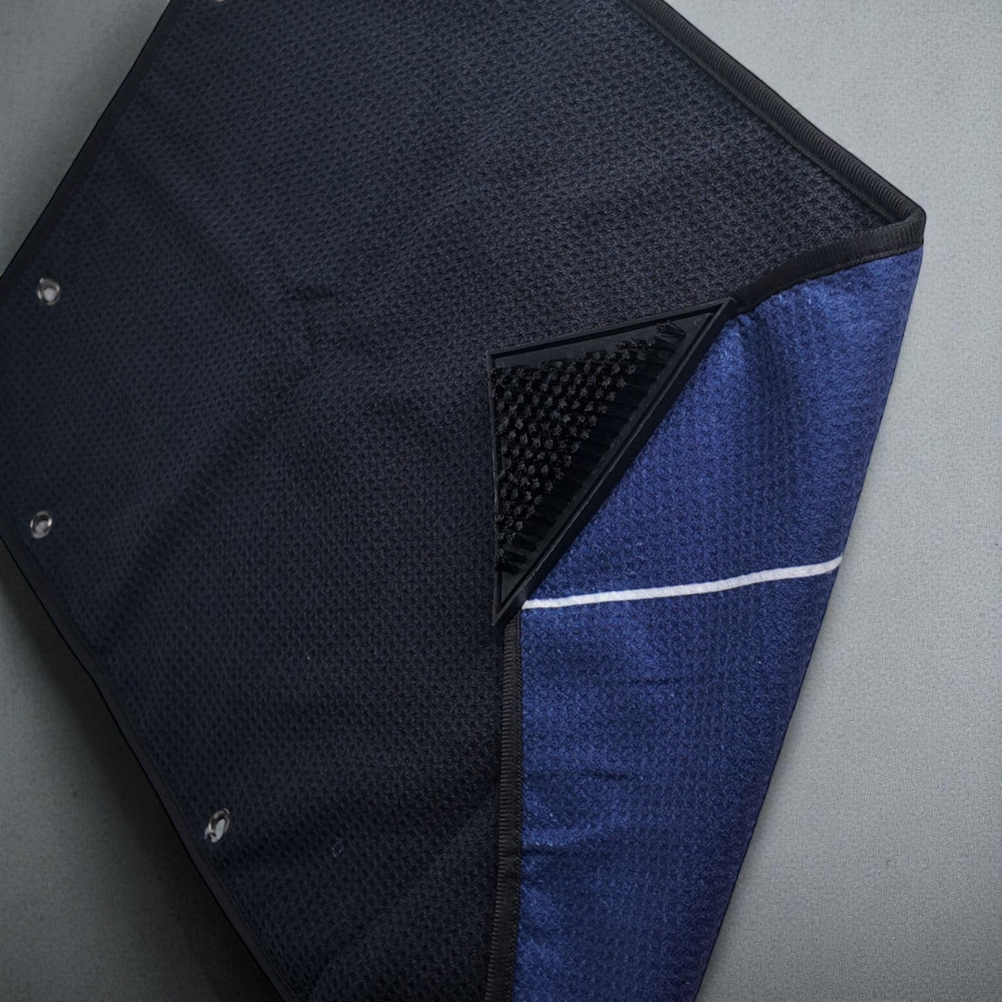 HARG Microfibre Golf Towel - Oxford Blue - HARG Golf