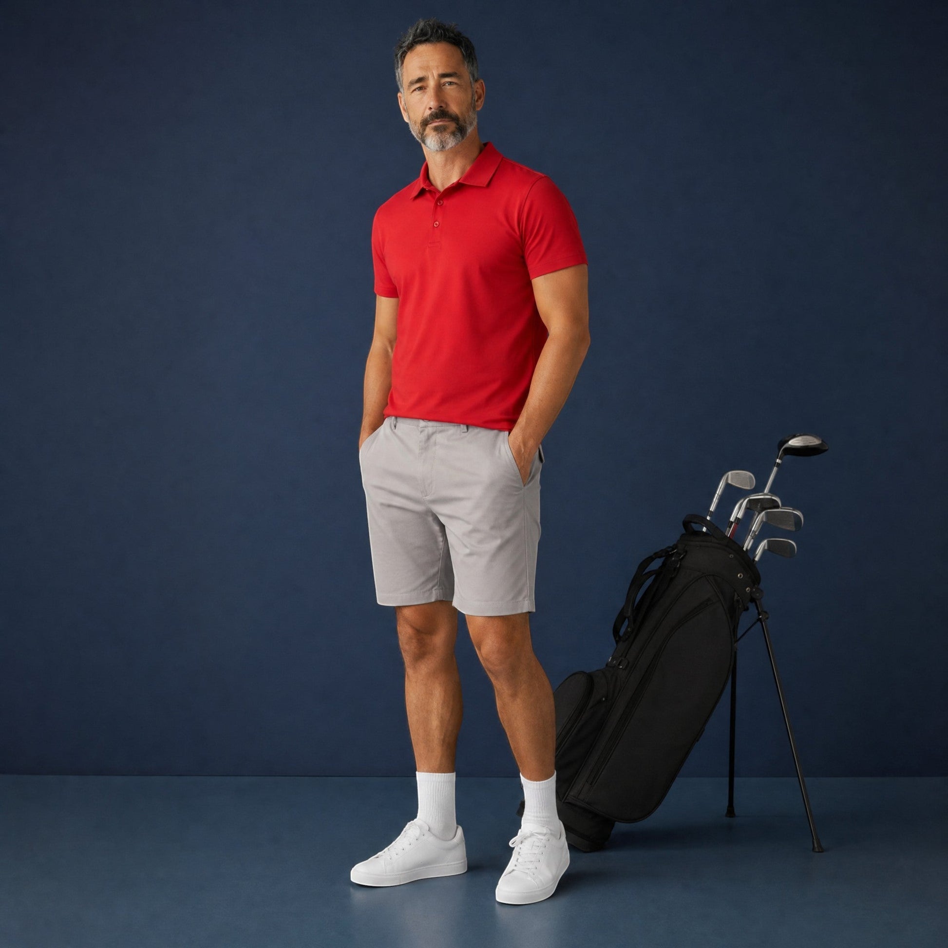 HARG ProDrive Golf Shorts - Dove Grey - HARG Golf