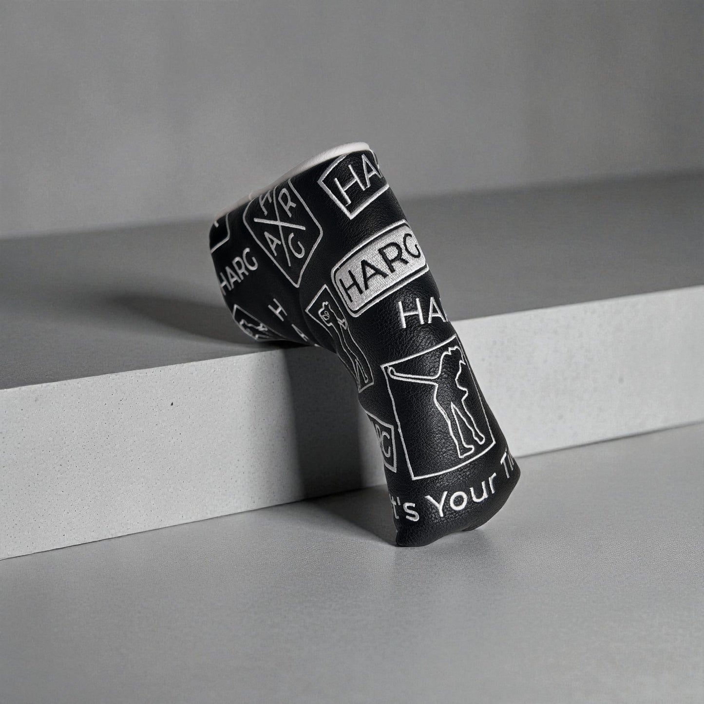 Premium Blade Putter Headcover - Black - HARG Golf