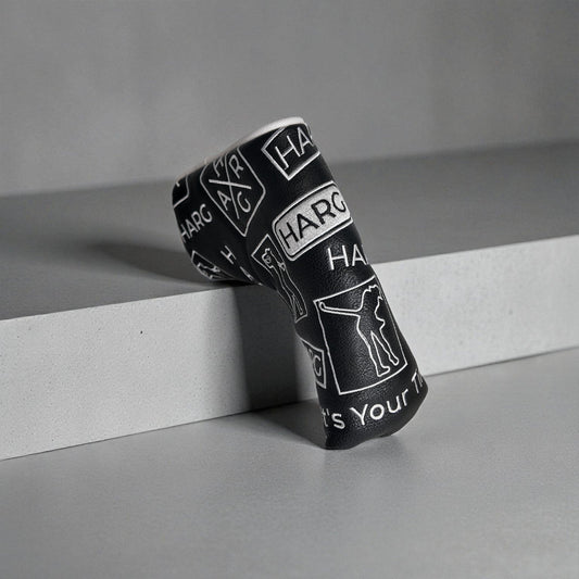 Premium Blade Putter Headcover - Black - HARG Golf