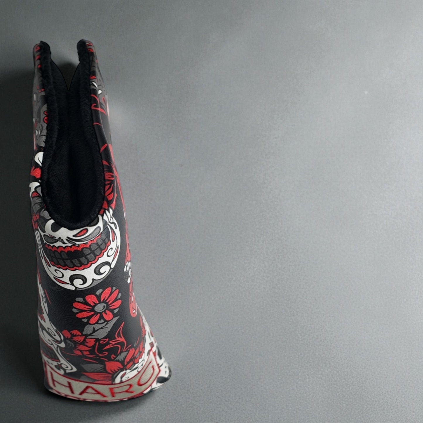 Premium Blade Putter Headcover - Red Sugar Skulls - HARG Golf