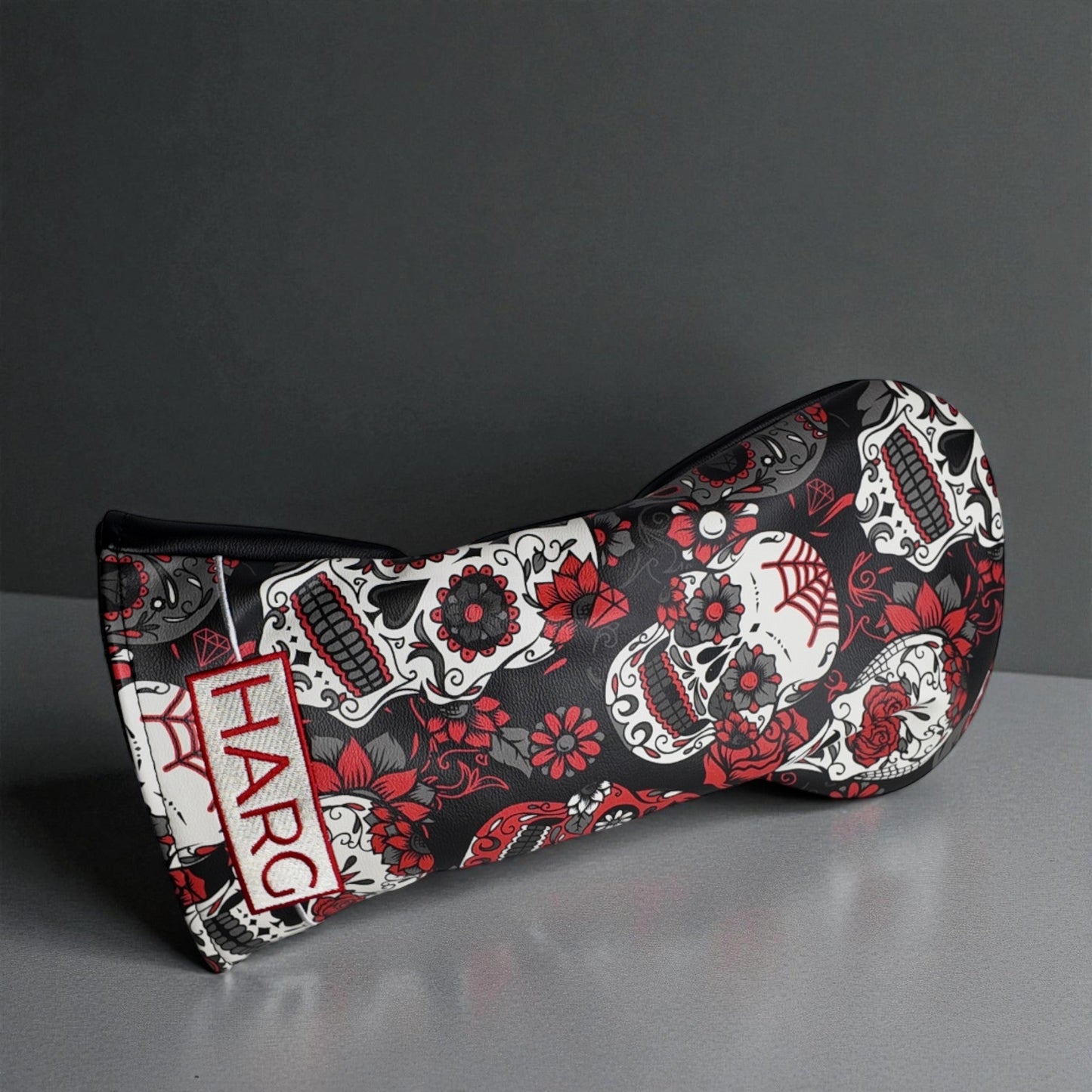 Premium Driver Headcover - Red Sugar Skulls - HARG Golf