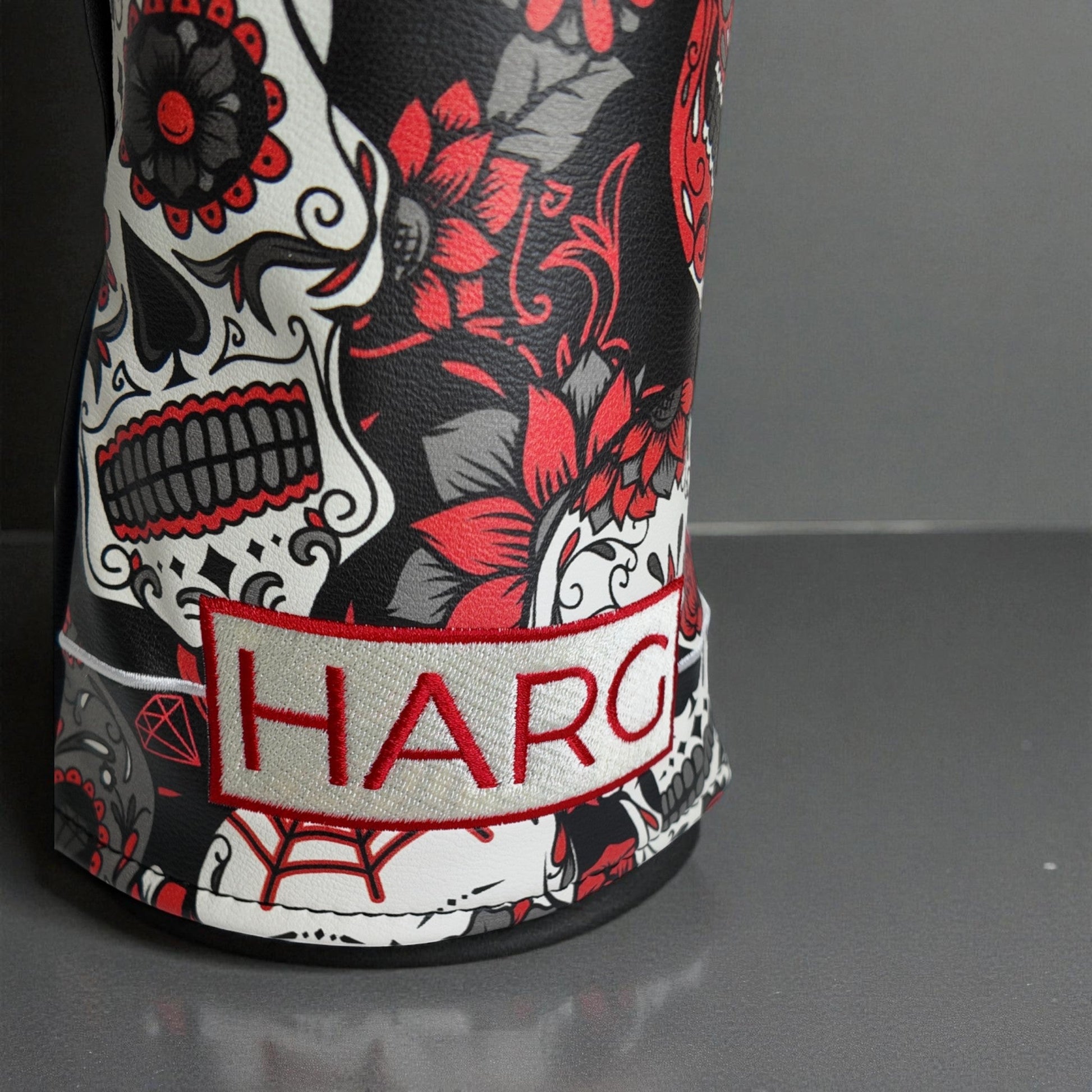Premium Driver Headcover - Red Sugar Skulls - HARG Golf
